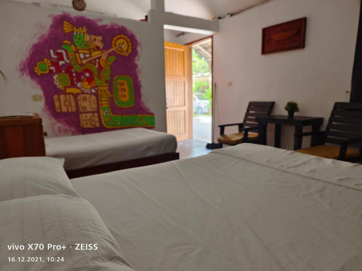 Lunazul Eco-Cabana Frente Al Mar Mahahual Esterno foto