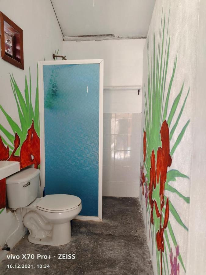 Lunazul Eco-Cabana Frente Al Mar Mahahual Esterno foto