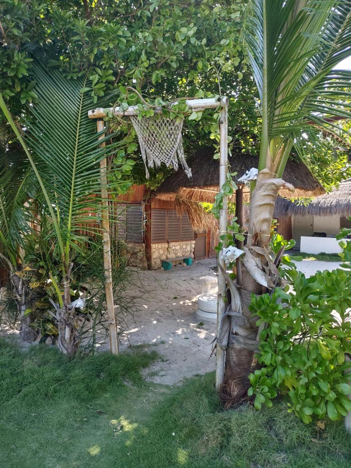 Lunazul Eco-Cabana Frente Al Mar Mahahual Esterno foto